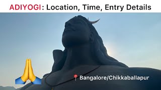 Adiyogi Bangalore Vlog - Itni Jaldi Nahi Jana Chaiye tha 🥵