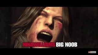 Resident Evil 6 PS4 - Survivors Humiliation :  Style-assassin VS NINAWlLLIAMS (BIG NOOB)