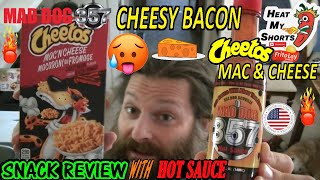 Our 400th Snack video | Mad Dog 357 "Cheesy Bacon" Mac & Cheese review!!