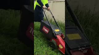 Satisfying Lawn Mowing Job!