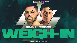 LIVE Weigh-In! Sam Gilley vs Jack McGann for the Commonwealth Super-Welterweight Championship 💥