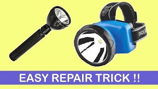 How to repair LED torch & head light