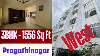 West Face 3BHK Flat For Sale | Resale 3BHK Flat in Hyderabad | 3BHK Flat For Sale in Pragathinagar