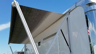 Food Trailer - Powered Awning - Montana Trailer MFG.