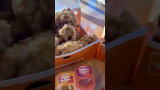 POPEYES CHICKEN NUGGETS w/ daughters #food #popeyes #eating