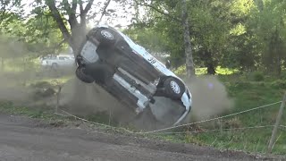 South Swedish Rally 2023 Roll,Crash & Action