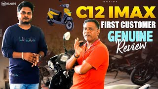 BGAUSS C12 imax First Customer Review | Best EV Scooty in Telugu 2023