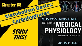 Guyton and Hall Medical Physiology (Chapter 68) REVIEW Carbohydrate Metabolism Basics || Study This!