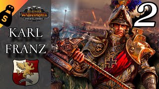 TAKING KHAZRAK'S HEAD! Karl Franz - Total War Warhammer 3 - Immortal Empires - 2