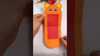 Make paper Cat /Lion Face craft/Paper craft for kids#ideas #craft #paper #shorts #ytshorts