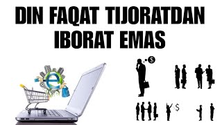 Din faqat tijoratdan iborat emas || Ustoz Abdulloh Zufar.