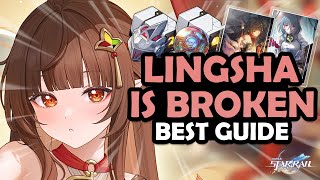 COMPLETE LINGSHA GUIDE! | Best Lingsha Light Cones, Relics, Planars & Teams - Honkai: Star Rail