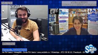 Interviu acordat la Smile FM Vaslui la emisiunea #StamDeVorb de doamna director Mirela Muștiuc