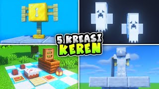 5 KREASI KEREN YANG BISA KALIAN BUAT DI MINECRAFT