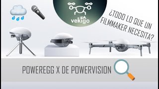 Powervision Poweregg X drone review en español - Dron para lluvia y que graba audio