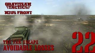 AVOIDABLE LOSSES - The Far Escape - Turn 9 - Battle 3 - Graviteam Tactics Mius Front