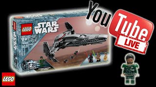 🔴 LIVE Stavíme LEGO 75383 Darth Maul's Sith Infiltrator