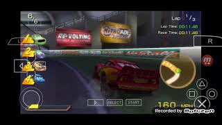 Cars el videojuego PSP gameplay parte 4 (carrera final)