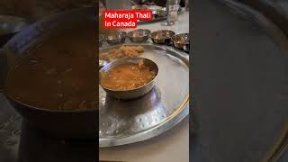 Maharaja Thali In Mississauga | Maharaja Bhog Restaurant in Canada #cut2cutreviews #indianfood #vlog