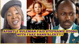 Why Stephanie Otobo confessed in Apostle Suleiman's Church