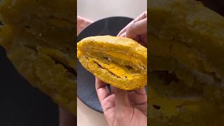 AREPA DE HUEVO CON PLÁTANO MADURO EN LA AIRFRYER