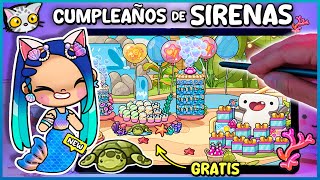 🎂 Cómo DECORAR GRATIS un CUMPLEAÑOS de SIRENAS en el NUEVO PARQUE ACUÁTICO de Avatar World 🐠✨Lilicat