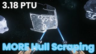 Alpha 3.18 Testing - Salvage Hull Stripping second run (RAW Gameplay) #starcitizen