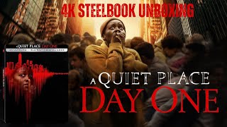 A Quiet Place Day One 4k Steelbook Unboxing & Digital Code Giveaway