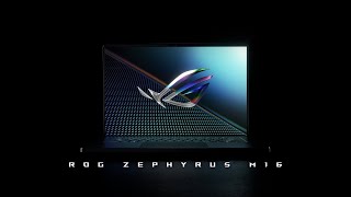 Laptopul de gaming cu ecran de 16 inchi ROG #Zephyrus M16 GU603 | ROG Romania