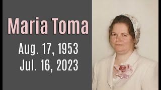 Maria Toma-Funeral(Cemetery) 1953-2023