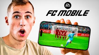 POPRVÉ Hraju FC MOBILE 😱 "je to pí*ovina?"