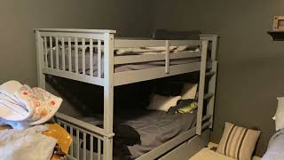 Merax Twin Over Twin Bunk Beds with Twin Size Trundle Bed Review