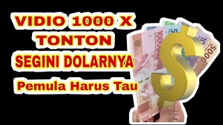 BERAPA DOLARNYA VIDIO DITONTON 1000 X