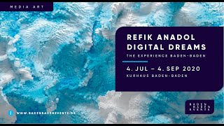 Refik Anadol - Digital Dreams | The Experience Baden-Baden