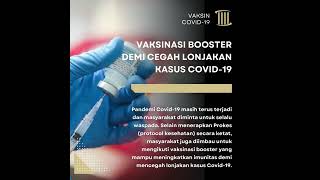 Vaksinasi Booster Demi Cegah COVID-19