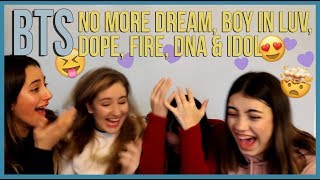 BTS - GAYO DAEJUN || NO MORE DREAM, BOY IN LUV, DOPE, FIRE, DNA & IDOL PERFORMANCES REACTION