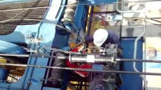 Container crane rope Lubrication2 with Viper MKI Mid