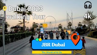 JBR Beach Dubai| Jumeirah Beach Residence l ДЖУМЕЙРА БИЧ РЕЗИДЕНС l Walking tour