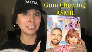 Gum Chewing ASMR: Gossip Magazine Gum Chew n Flip Through