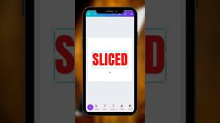 A simple method for creating the text sliced effect. 😊🤙#canva #canvadesign  #canvatutorial