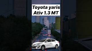 Toyota yaris Ativ 1.3 MT. 👈#shorts #youtubeshorts #carreview #automobile #trending #explore #cars