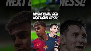 Lamine Yamal Samai Rekor Lionel Messi! 🔴🔥 #lamineyamal #yamal #lionelmessi #messi #football