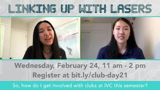 Linking Up With Lasers - Club Day Spring 2021