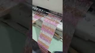 This is how some shiny fabric headbands come out of a factory ll #viral #viralvideo #shortvideo