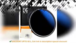 ✔️K&F Concept 77mm Variable ND Filter 67mm 82mm ND2 ND2000 Neutral Densi