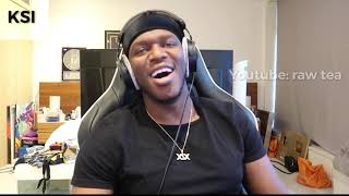 KSI vs W2S reacting to fan love