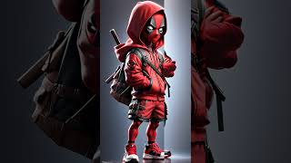 Deadpool Evolution #marvel #supervillain #comicbookcharacters #avengers #dc #shorts #short