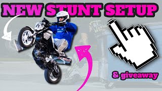 Learning Wheelies All Over Again | Stunt Part Giveaway