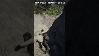 Jumping from a Cliff in Red Dead Redemption 2