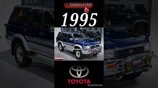 Evolution of Toyota Hilux Surf (1985-2025) #hiluxsurf #viralvideo